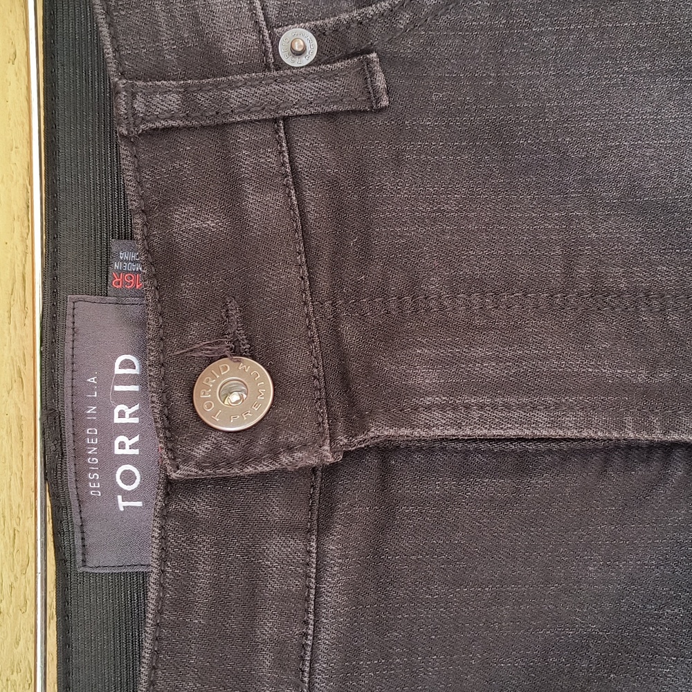 Torrid Premium Sky High Rise Skinny Jeans - Picture 2 of 5